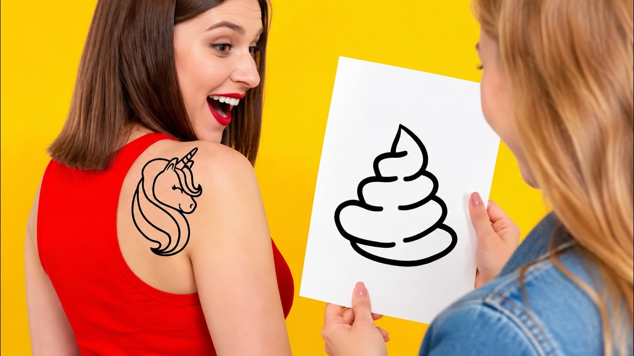 LE PREMIER QUI FINIT SON DESSIN A GAGNÉ ! | Les Meilleures Astuces Créatives par 123 GO! GOLD