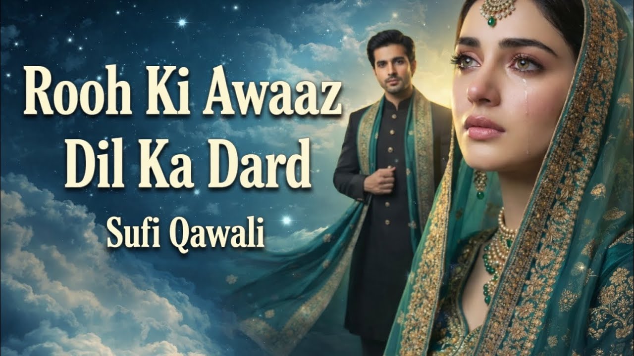 Rooh Ki Awaaz Dil Ka Dard I HeartTouching Sufi Qawwali 🥺😊🙂😁#qawwali #sufiqawwali 