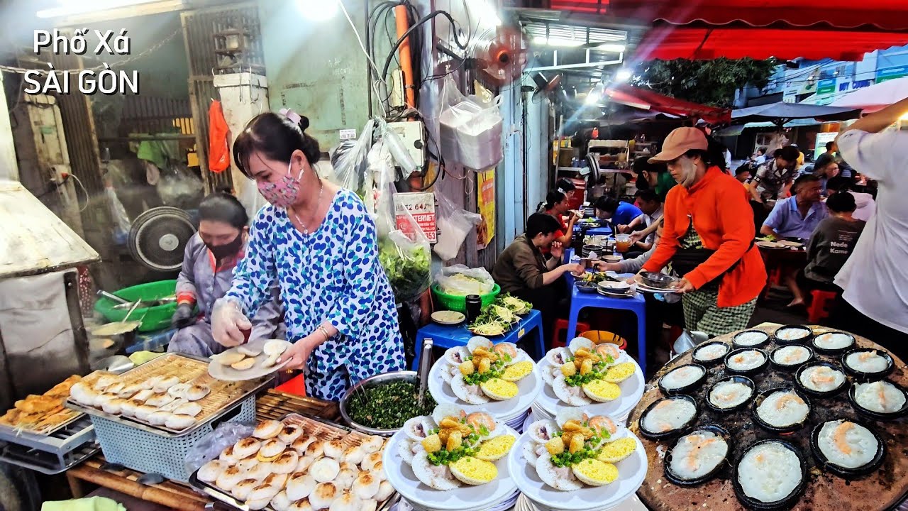 Kinh ngạc BÁNH CĂN ăn cùng CÁ KHO của BÀ TÁM cứ mở bán là đông nghẹt khách thập phương đến ăn