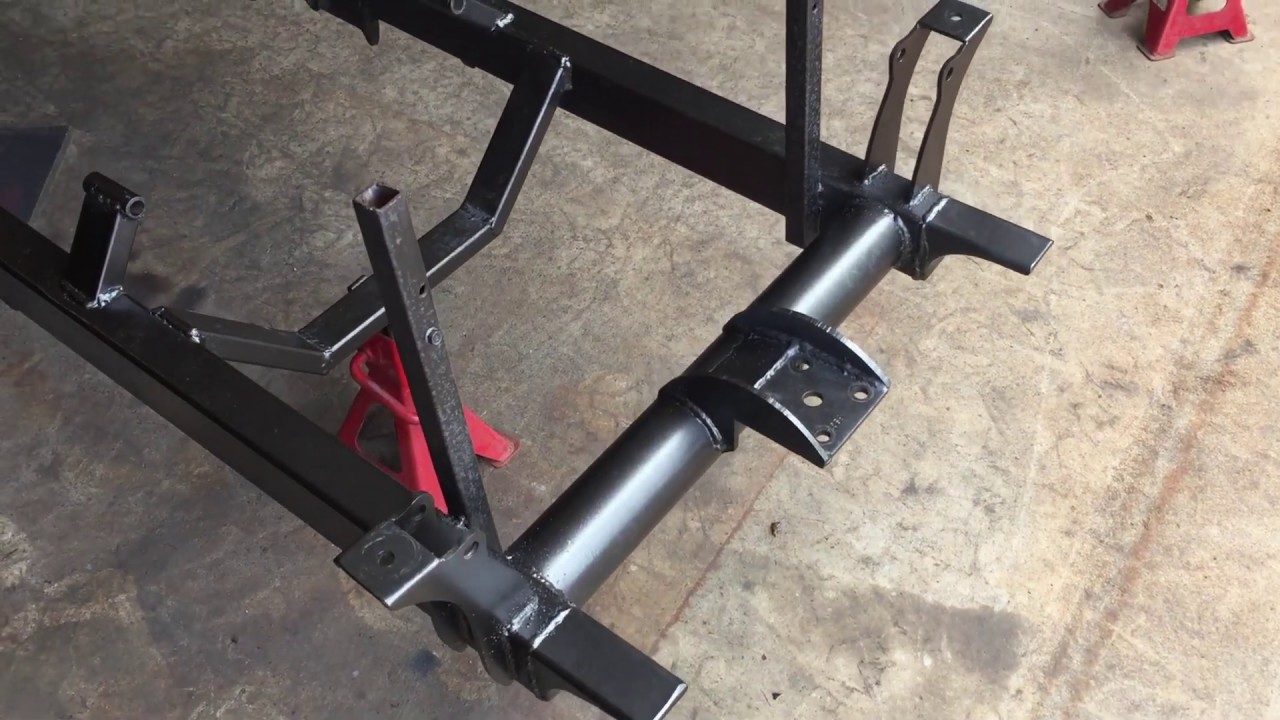 Rat Rod Frame prep and paint