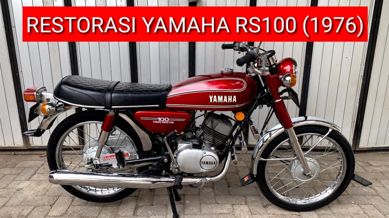 RESTORASI YAMAHA RS100 (1976) by: Antik Motor Kediri