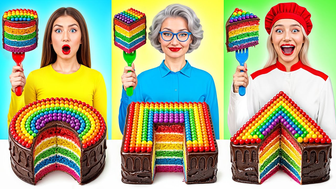 Кулинарный Челлендж: Я против Бабушки | Веселые Кухонные Трюки от Multi DO Challenge