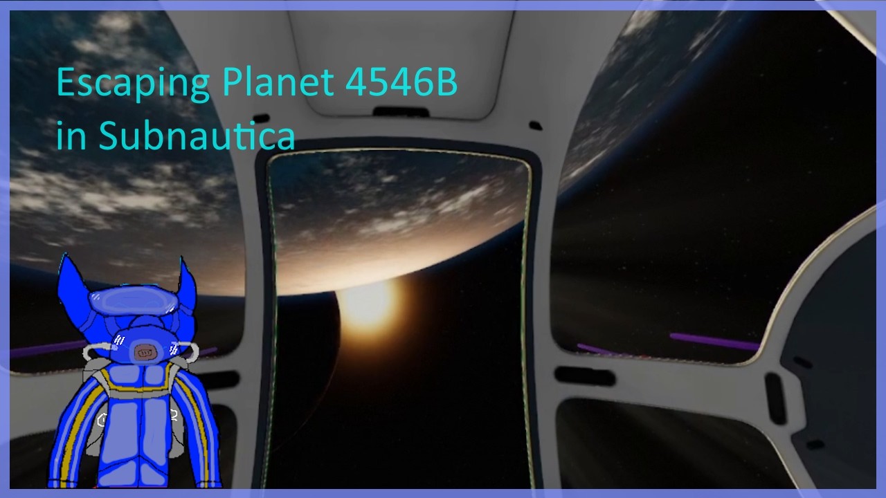 Escaping Planet 4546B in Subnautica