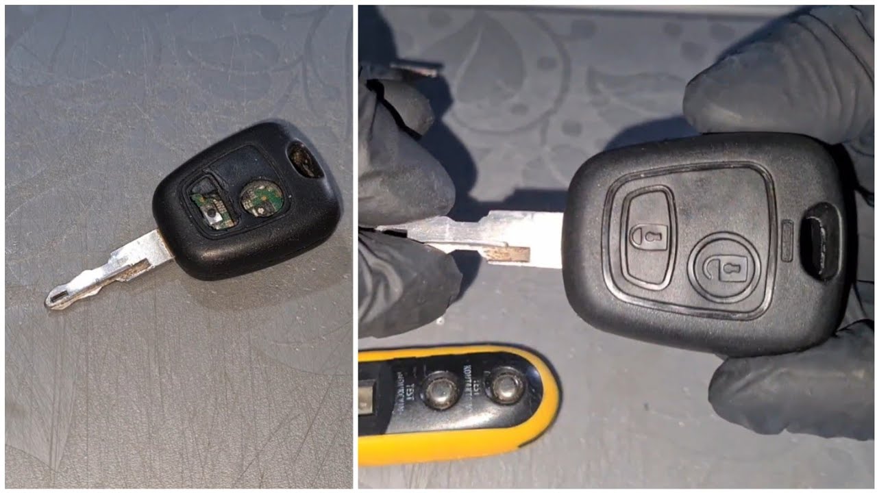 How to replace Peugeot Remote Key Case & Button - Aliexpress