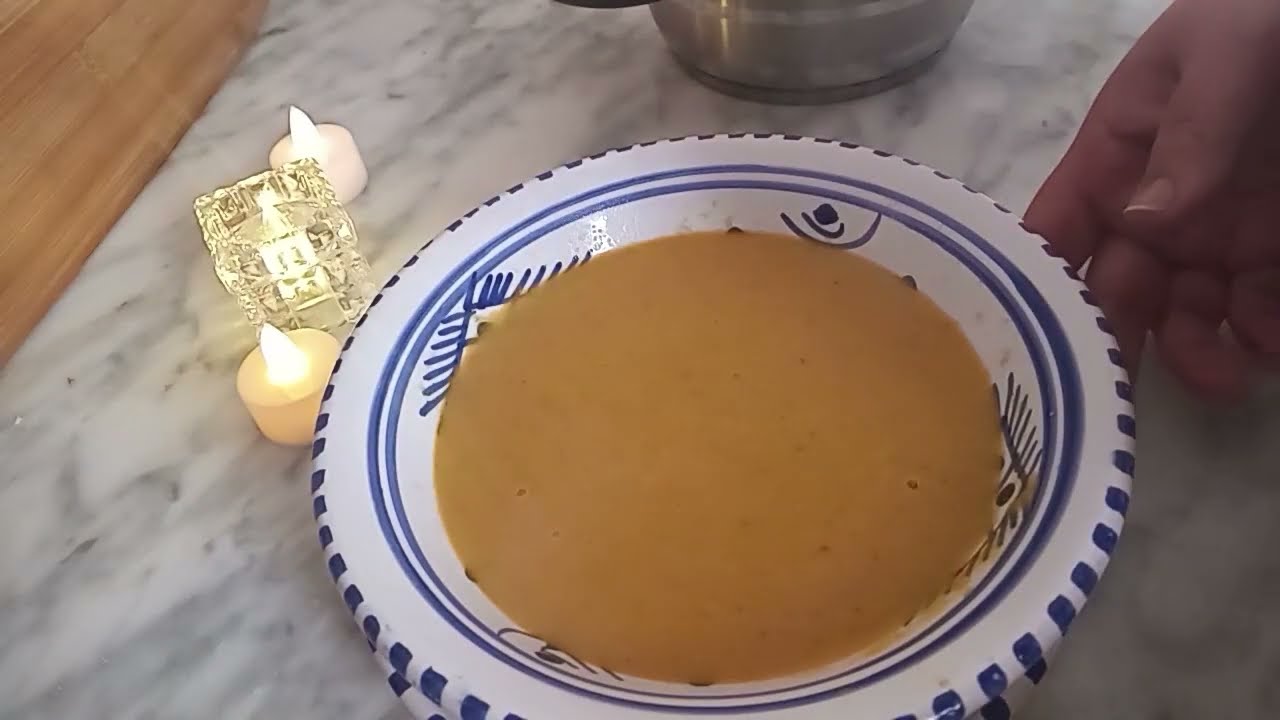 شربة عدس بدون لحم او دجاج و صحية #المطبخ_التونسي 