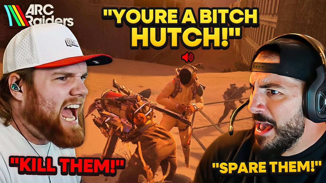 Hutch gets into HEATED Argument with Nickmercs after he REFUSED to Kill Cheaters... (ARC Raiders)