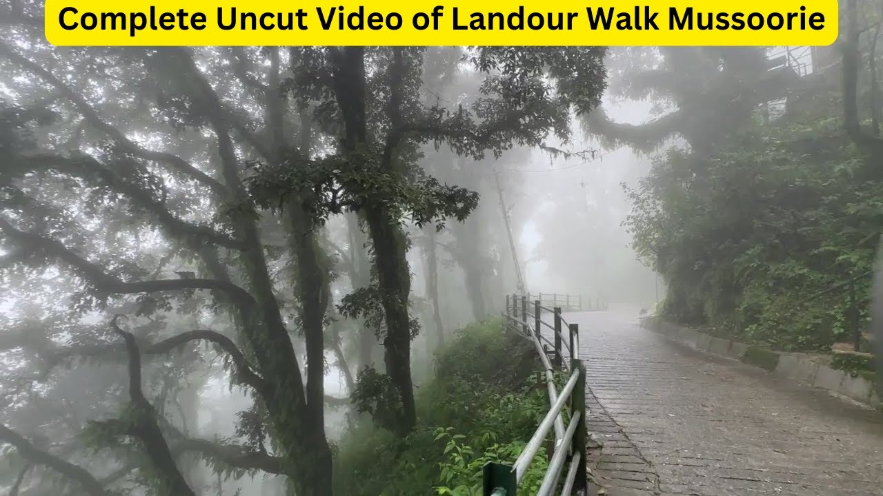 Complete and uncut video of Landour Walk Mussoorie #mussoorie
