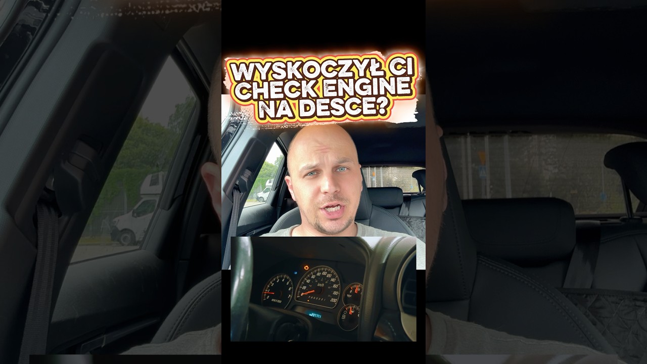 Check Engine? Nie panikuj, ale też nie ignoruj &ndash; zobacz co robić #motoryzacja