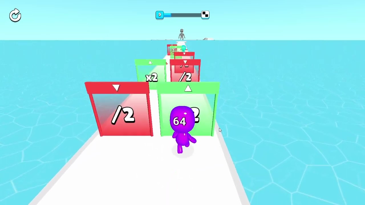 Man Runner 2048 🕹️ GAME ON SUBSCRIBE TO Spikey noob