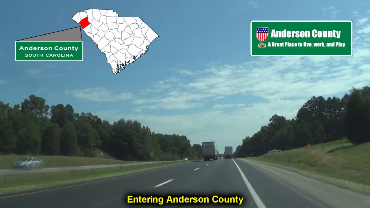 I 85 North In To The South Carolina Upstate