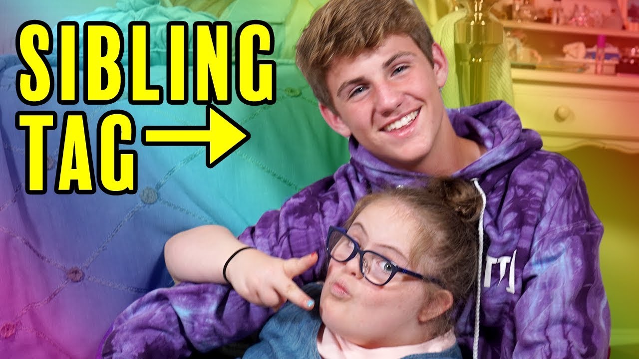 The Sibling Tag! (MattyBRaps vs Sarah Grace)