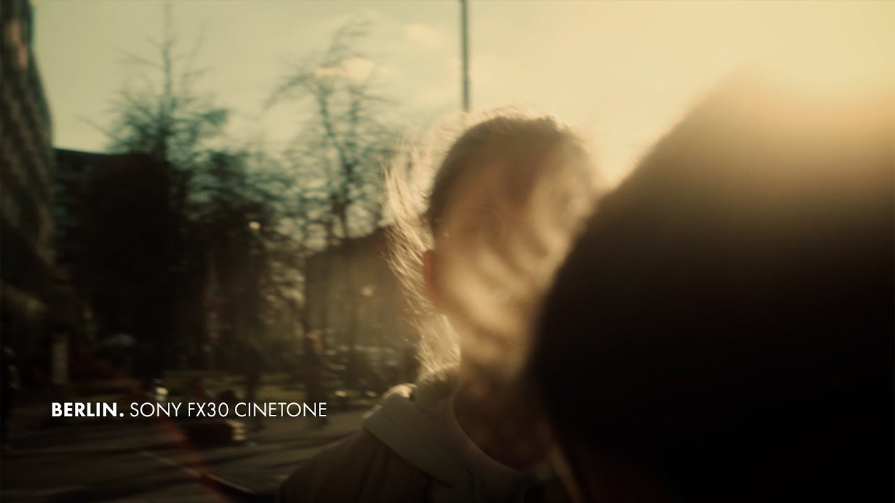 In Berlin with Sony FX30. Cinetone