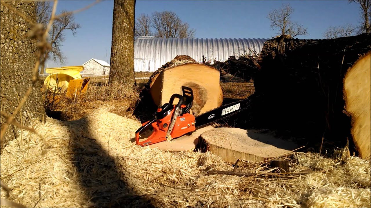 Echo 500p chainsaw Stock and Ported