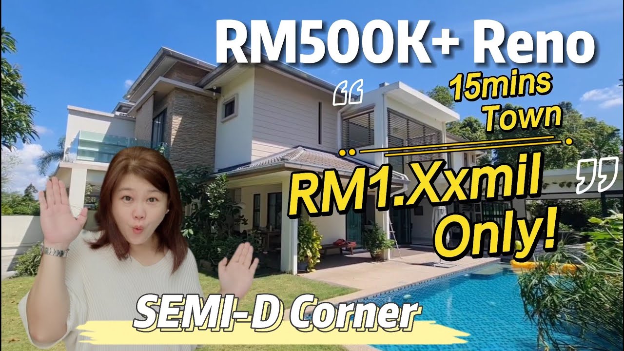 Home Tour 2 - Iskandar Johor Malaysia 15mins to JB Town Semi-D with Swimming Pool