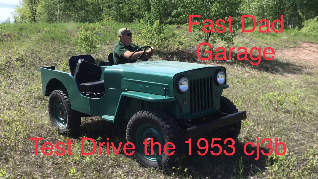 Willys Jeep 1953 Cj3b Mild Restoration-First Run