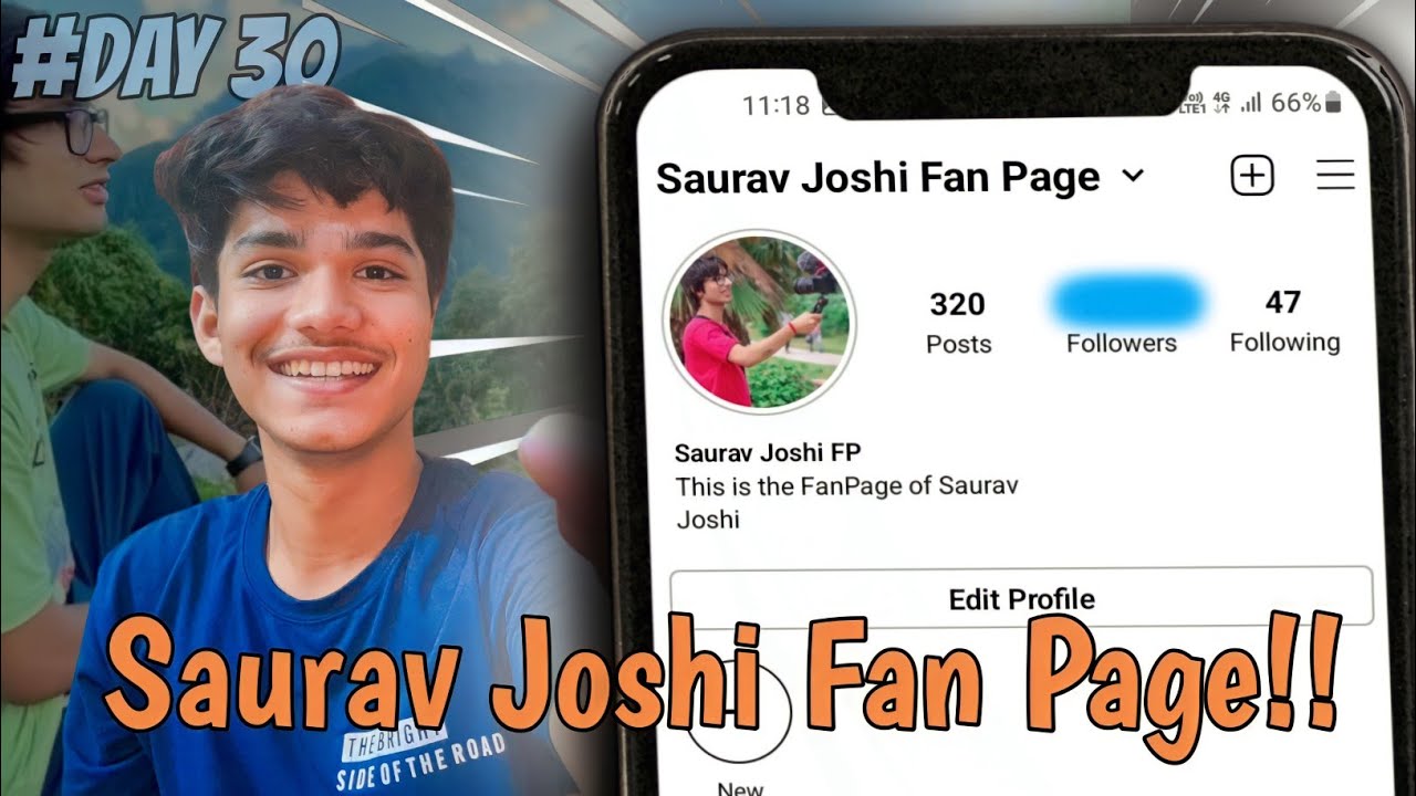 I worked on  @souravjvlogs  Fan Page for 30 Days and Gained.....