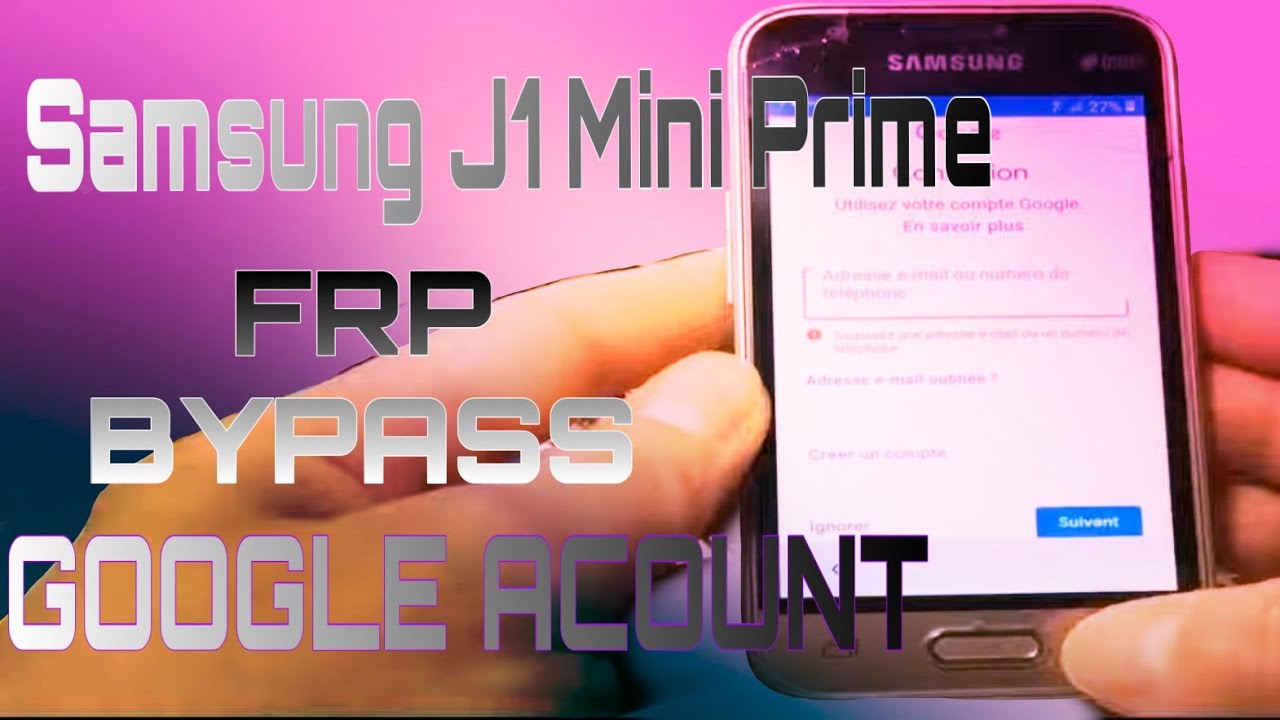 Samsung J1 Mini Prime FRP BYPASS GOOGLE ACOUNT