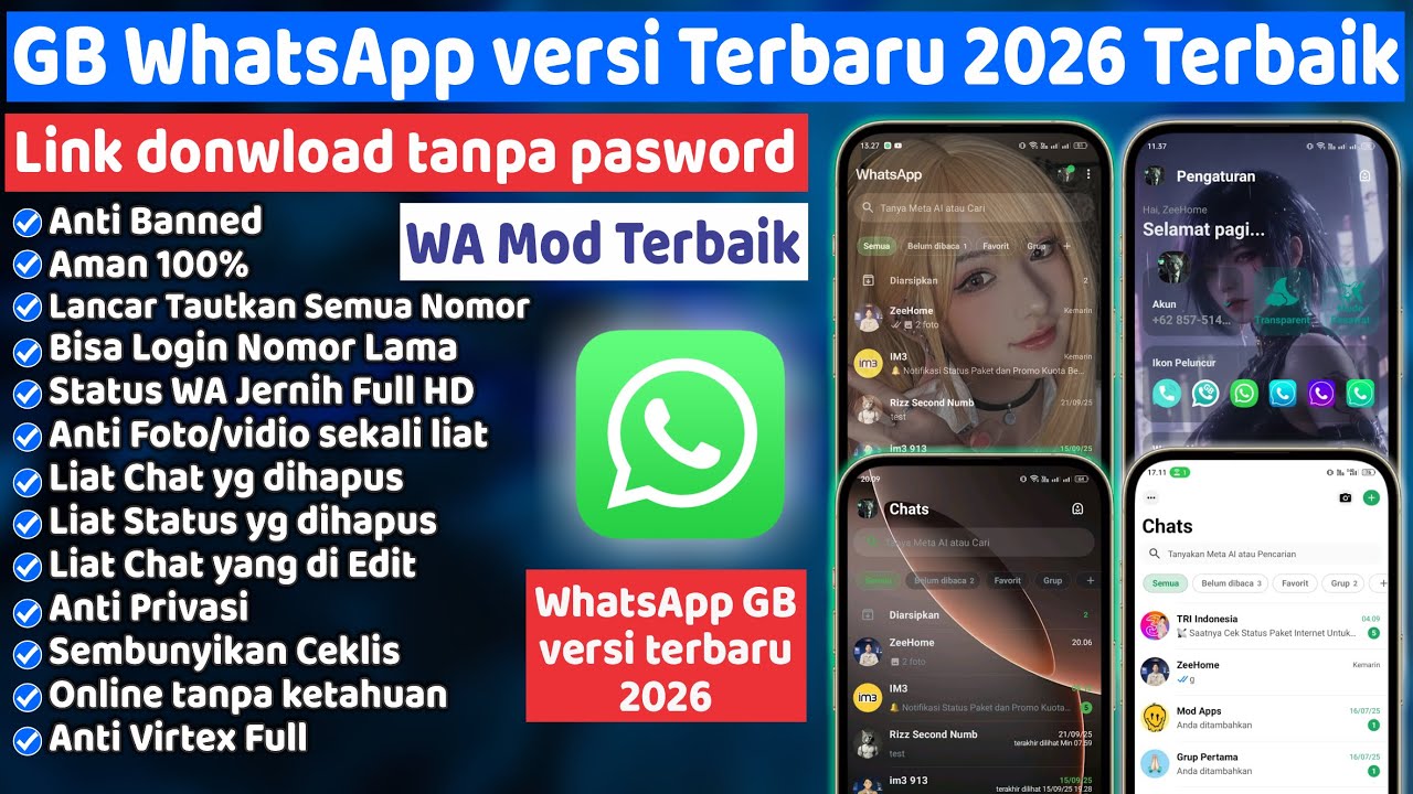 Последняя версия WhatsApp для Великобритании (январь-февраль 2026 г.) ⚡ Лучший мод WA 2026 с защи...