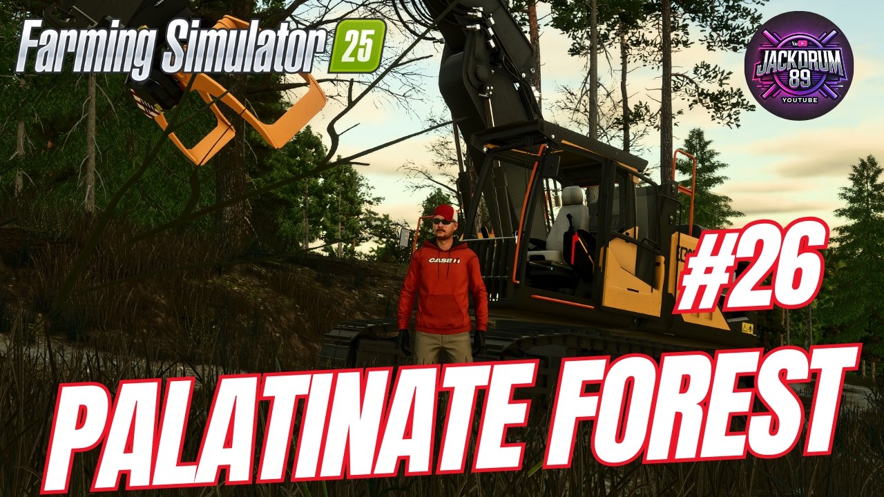 FS25 LIVE | PALATINATE FOREST: SILVICOLTURA ESTREMA E LEGNAME 🌳(Silvicoltura Estrema) - Ep. 26