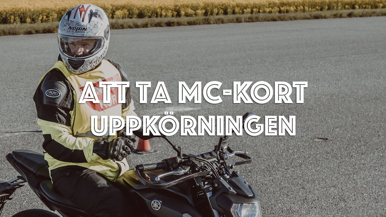 Att ta MC-kort - Uppkörningen (del 2 av 2)