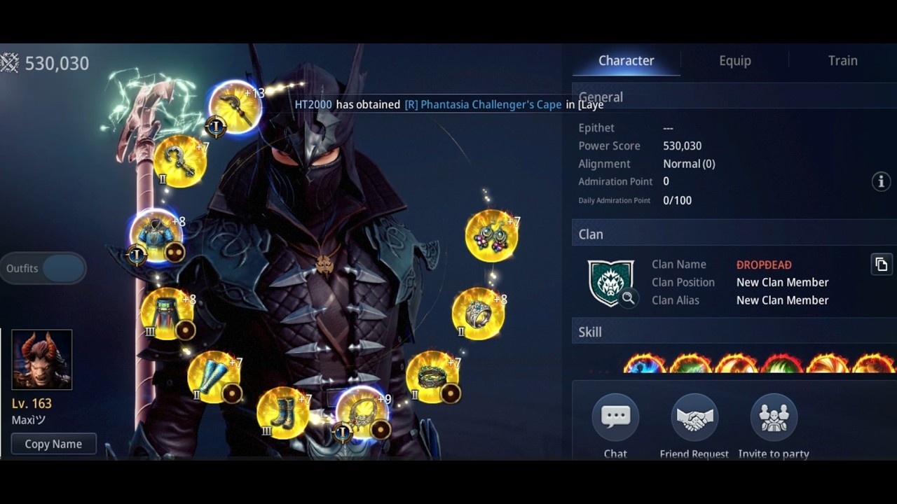 MIR4 SA13 BEST HardSupport Build - 1v1 x Maxi 0%CD Overups Enemy, THE REAL Lancer moves not 1 2 1 2