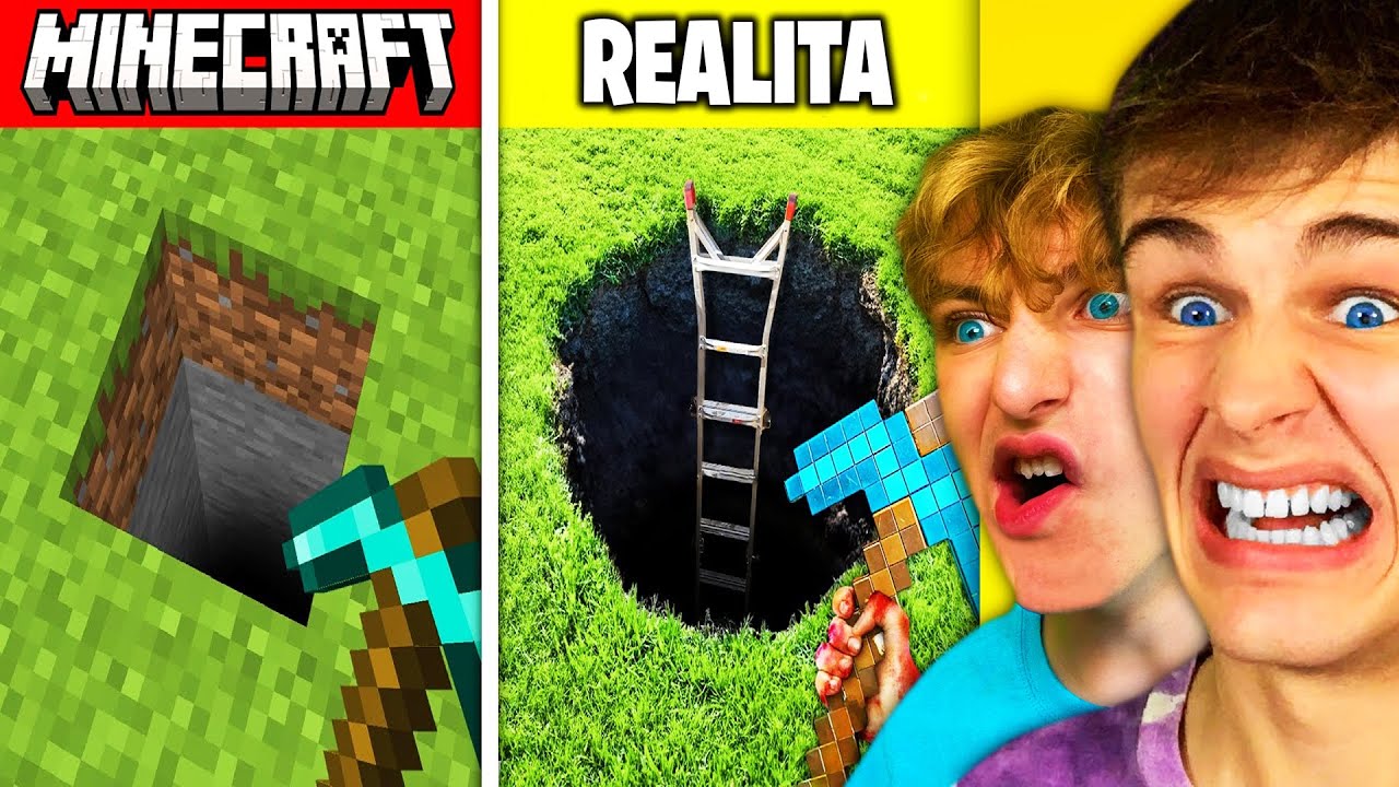 Takto se KOPALO pod SEBE v ROCE 3069! (Minecraft)