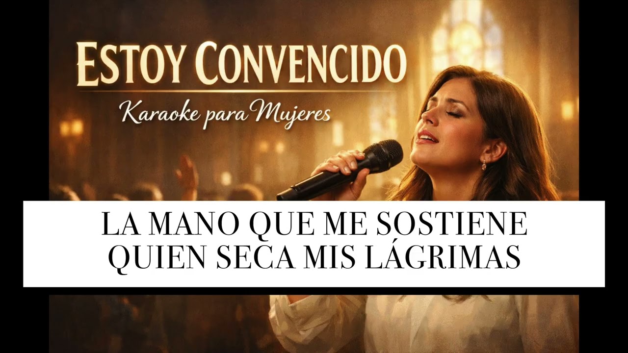 ESTOY CONVENCIDO - Averly Morillo \ pista karaoke TONO BAJO