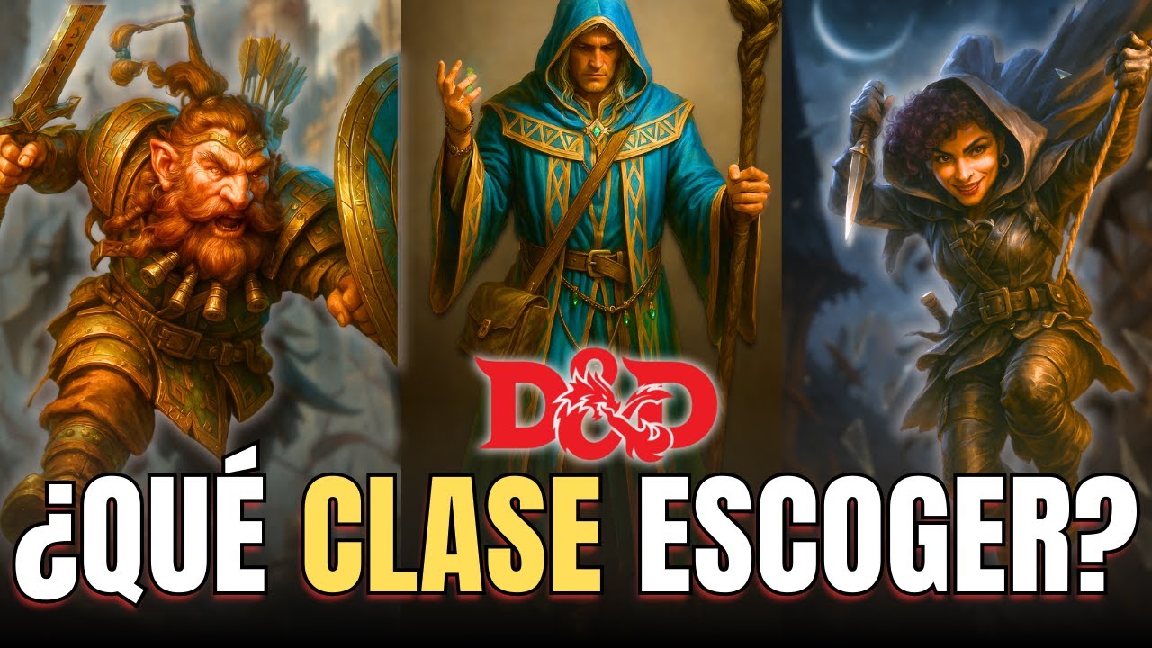 Cada Clase de D&D EXPLICADA + 🔥REGALO