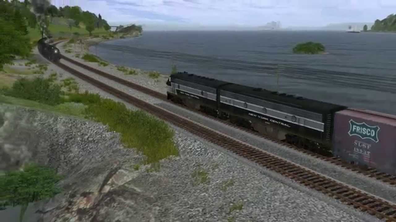 New York Central F7's on the Hudson Division