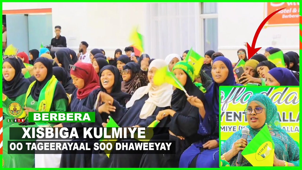 Xisbiga KULMIYE ayaa xaflad Soo dhawayn ah u qabtay Daladdaha Halgan ee  magaalada Berbera.