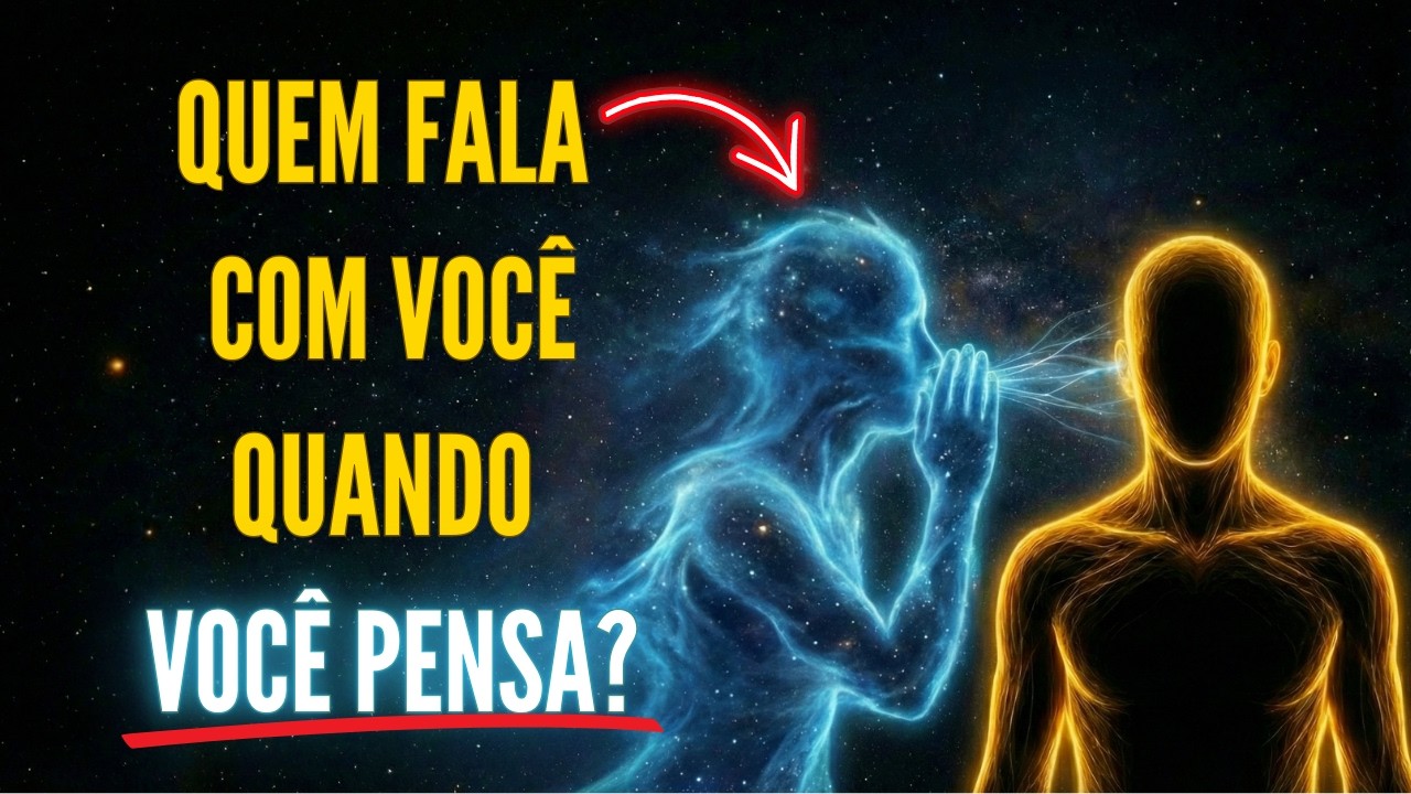 ATERRORIZANTE! Alan Watts Revela O SEGREDO QUÂNTICO Sobre QUEM Fala Na Sua Cabeça (Desative AGORA!)