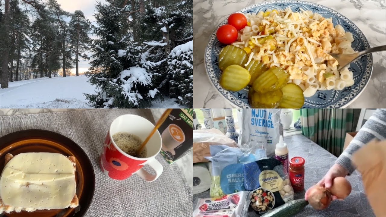 Медленная жизнь дома 🌿 | Тихий видеоблог | Уютная уборка и покупки продуктов в Coop