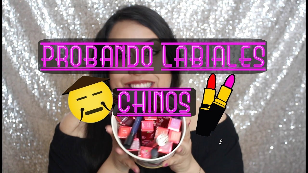 Probando Labiales Mate Chinos | Mariadicciones🇨🇳💄