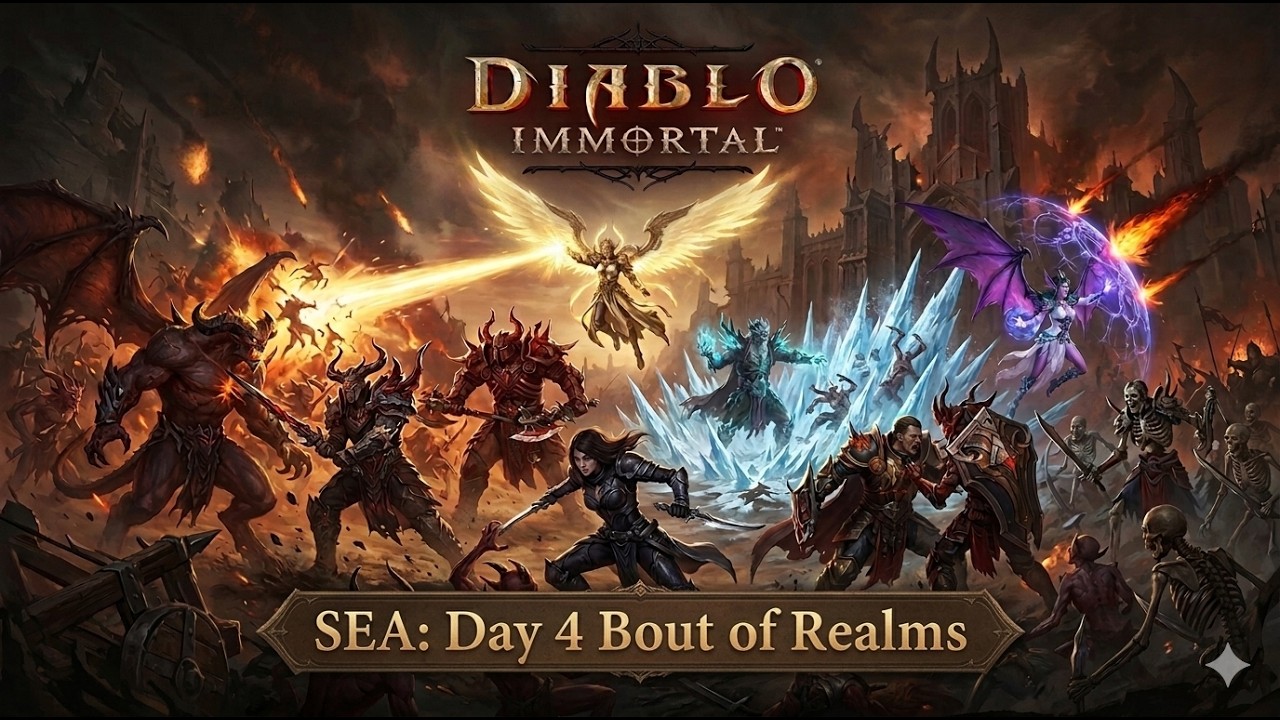 Diablo Immortal: Bout of Realms (BoR) [Day 4 | SEA Server: Bloodraven | 03.05.2026]