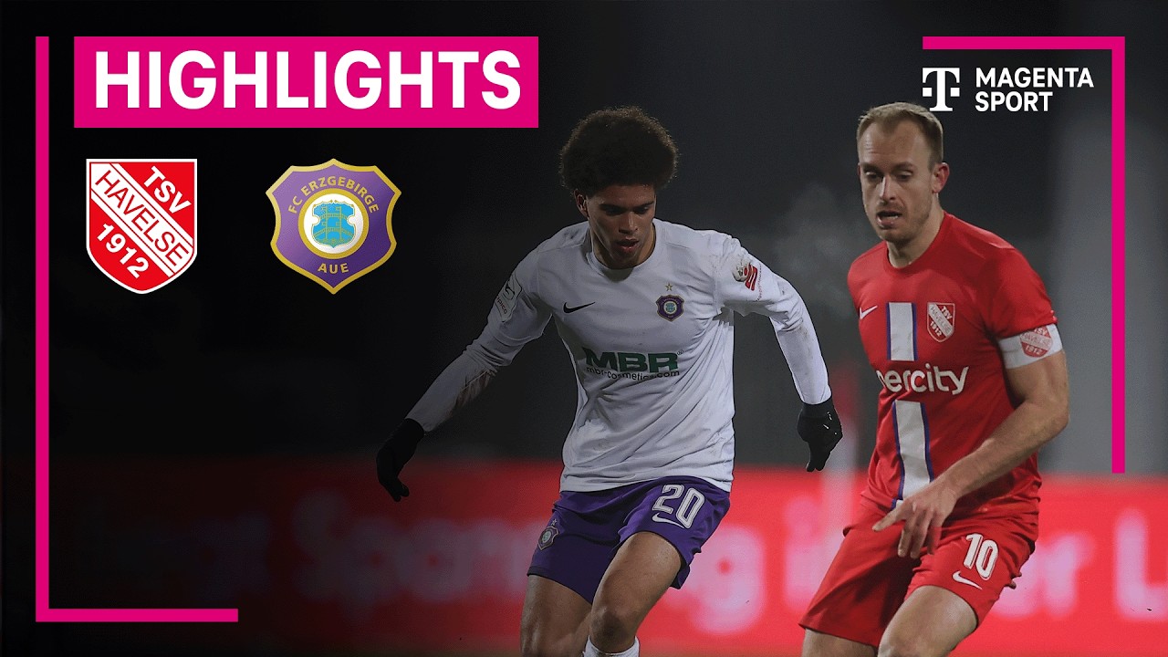 TSV Havelse - Erzgebirge Aue | Highlights 3. Liga | MAGENTA SPORT