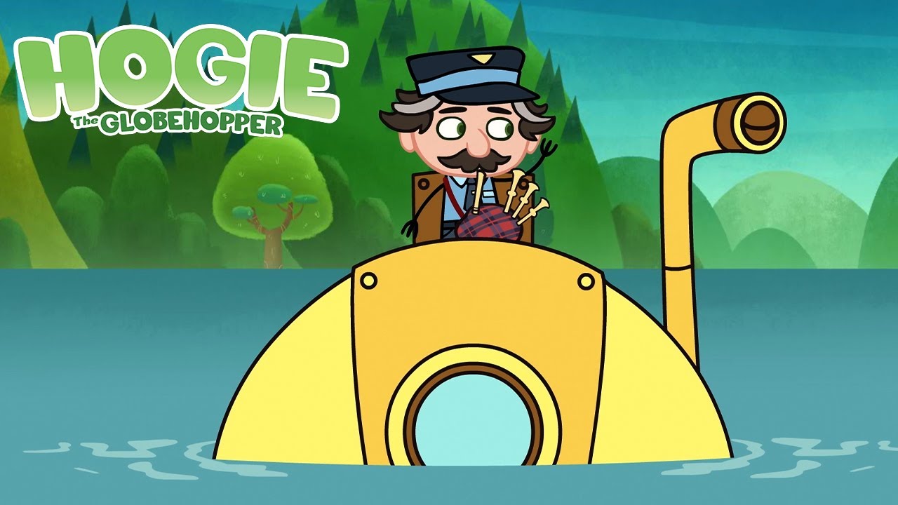 Hogie goes to Loch Ness | Hogie the Globehopper Full Episodes 🧭 Geography Cartoons for Kids