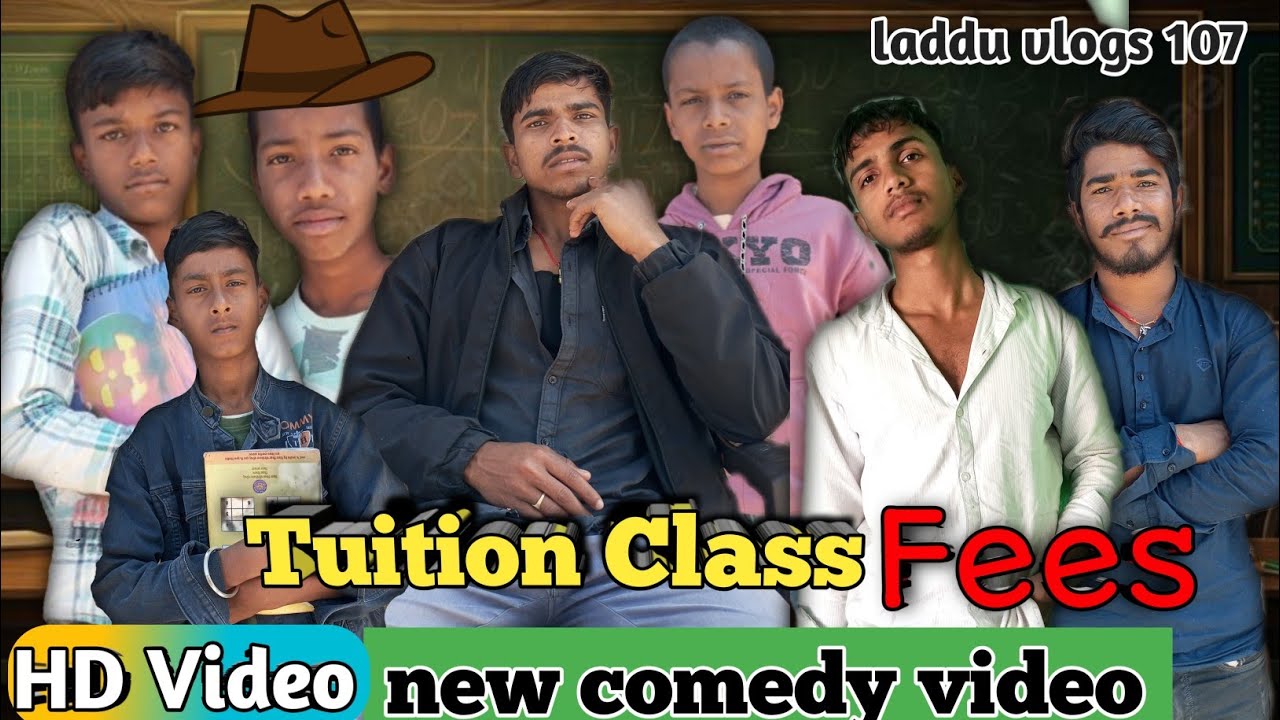 Tuition class fees 😝 || comedy video 😁 || Tuition Class Aur Bache 😅 laddu vlogs 107 🔥 #comedy 