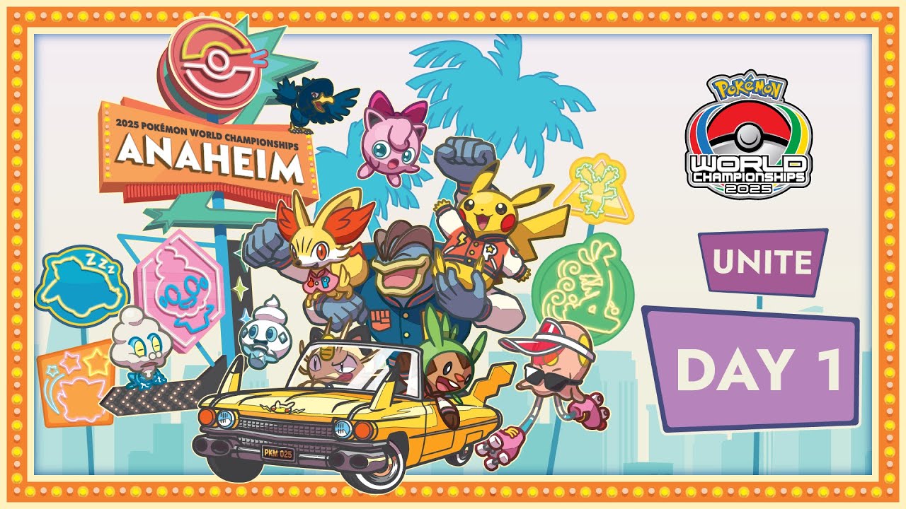 2025 World Championships Day 1 | Pokémon UNITE Championship Series