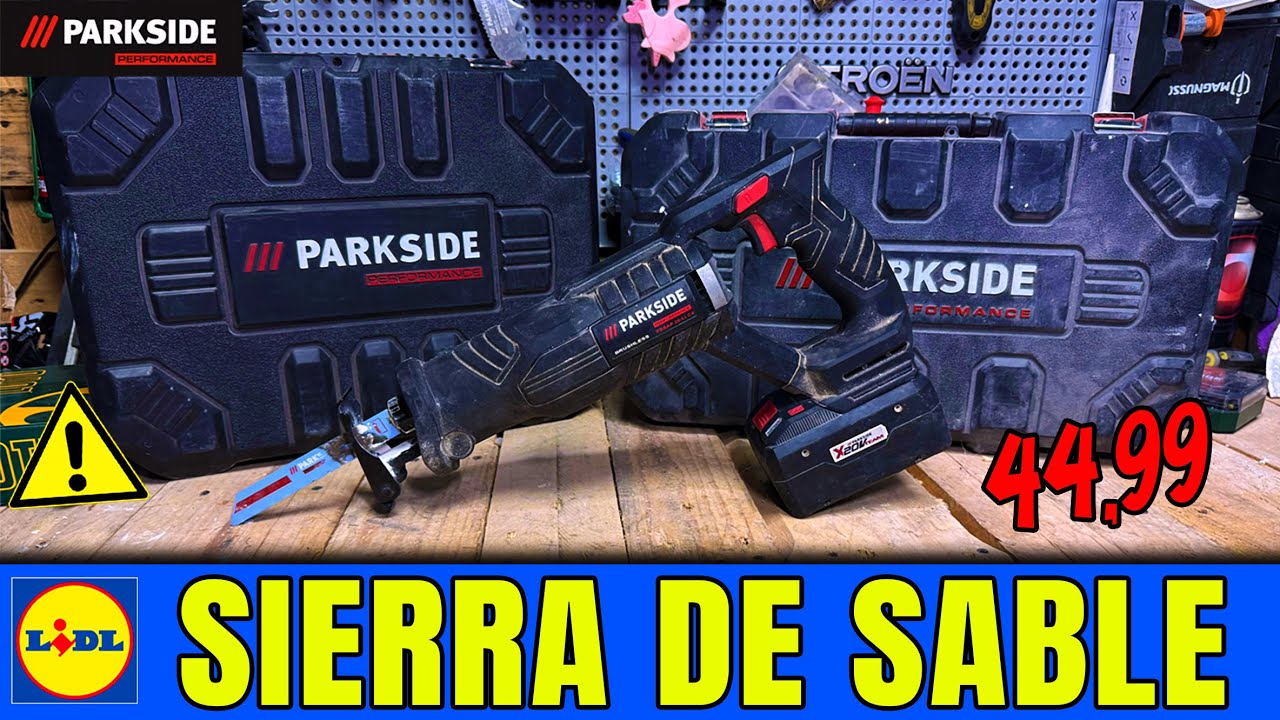 ¡NUEVO! Análisis de la Sierra de Sable PSSAP 2028 B2 de Parkside Performance ¿Vale la pena?