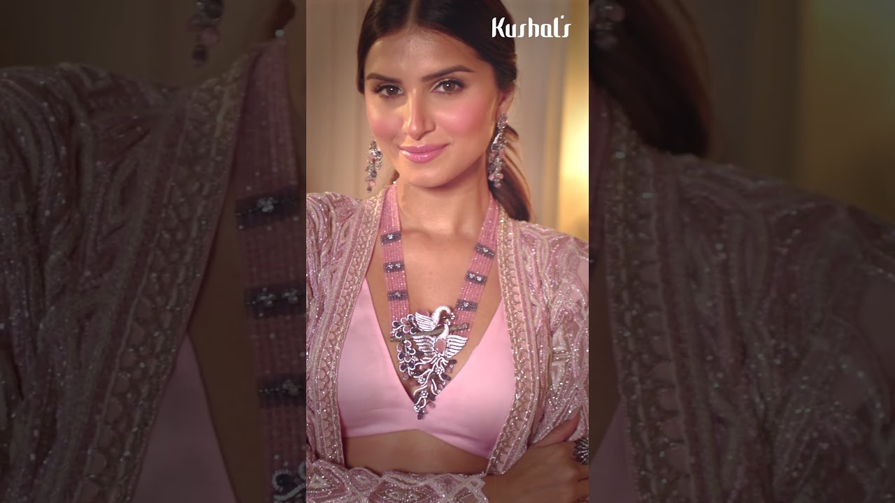 Outshine the festivities with Tara Sutaria for Kushal's Fashion Jewellery