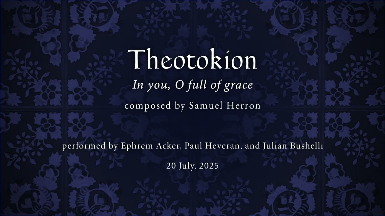 Theotokion of St Basil Liturgy