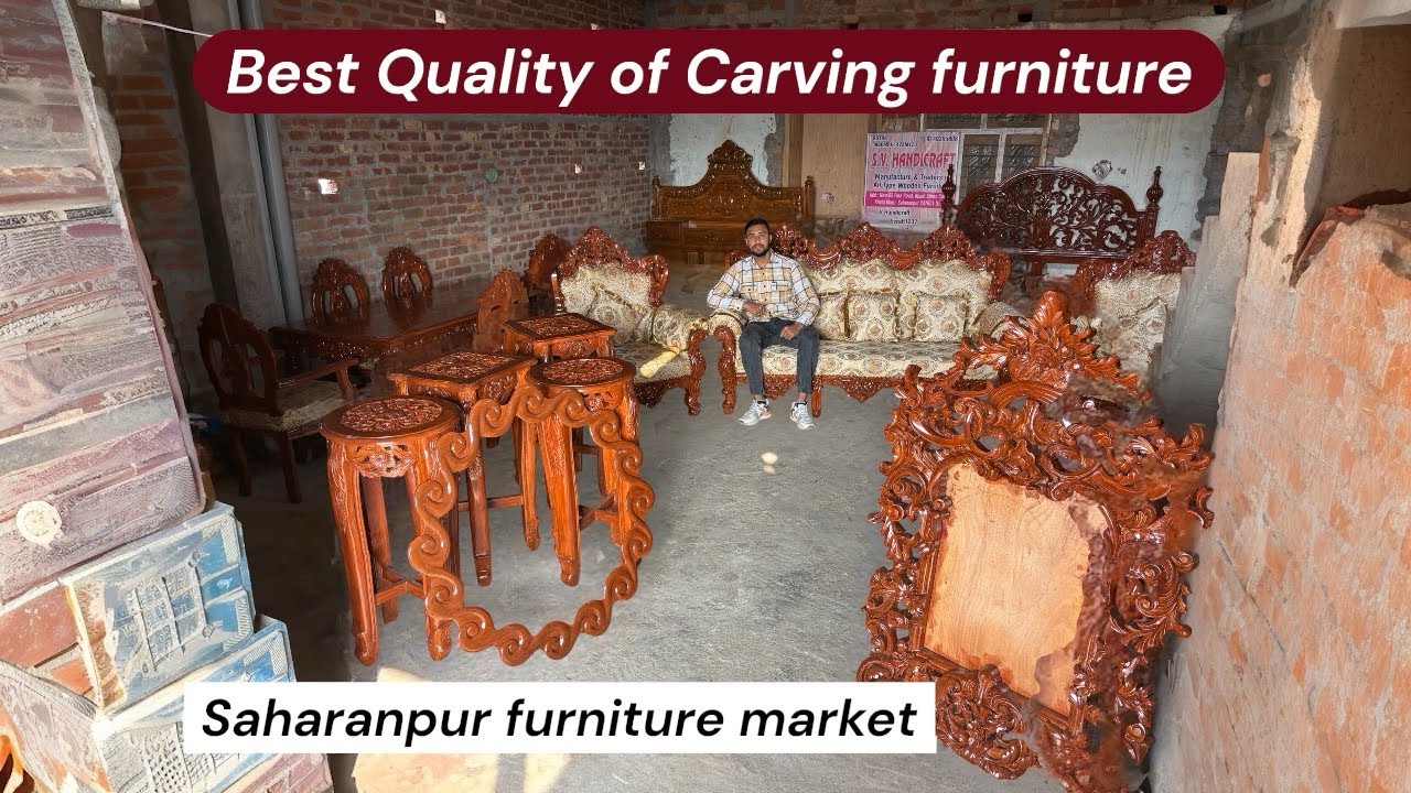 Best Quality of carving furniture by SV Handicraft/ 
