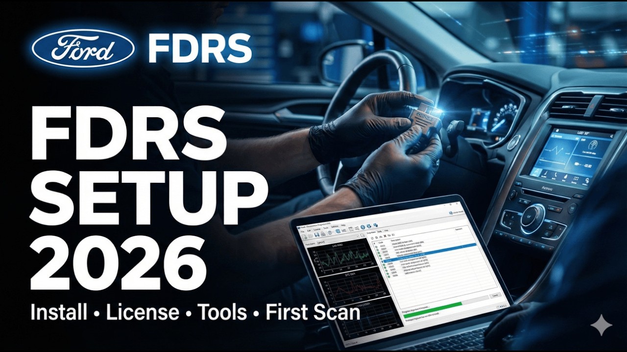How to Set Up Ford FDRS in 2026 (Install, License, Tools, First Diagnostic)
