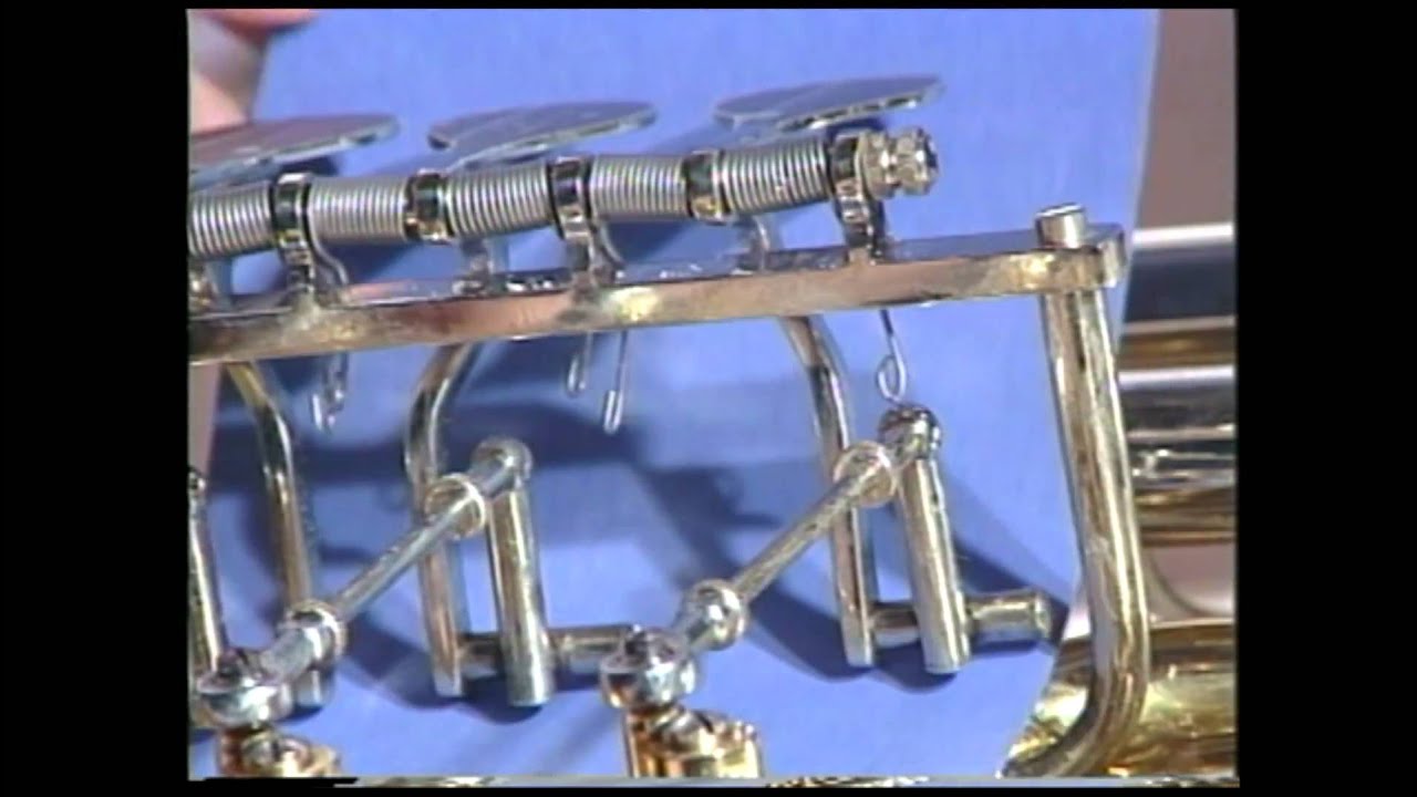 Tuba Repair #4  Rotary Valve Lubrication  -  Jeff Funderburk