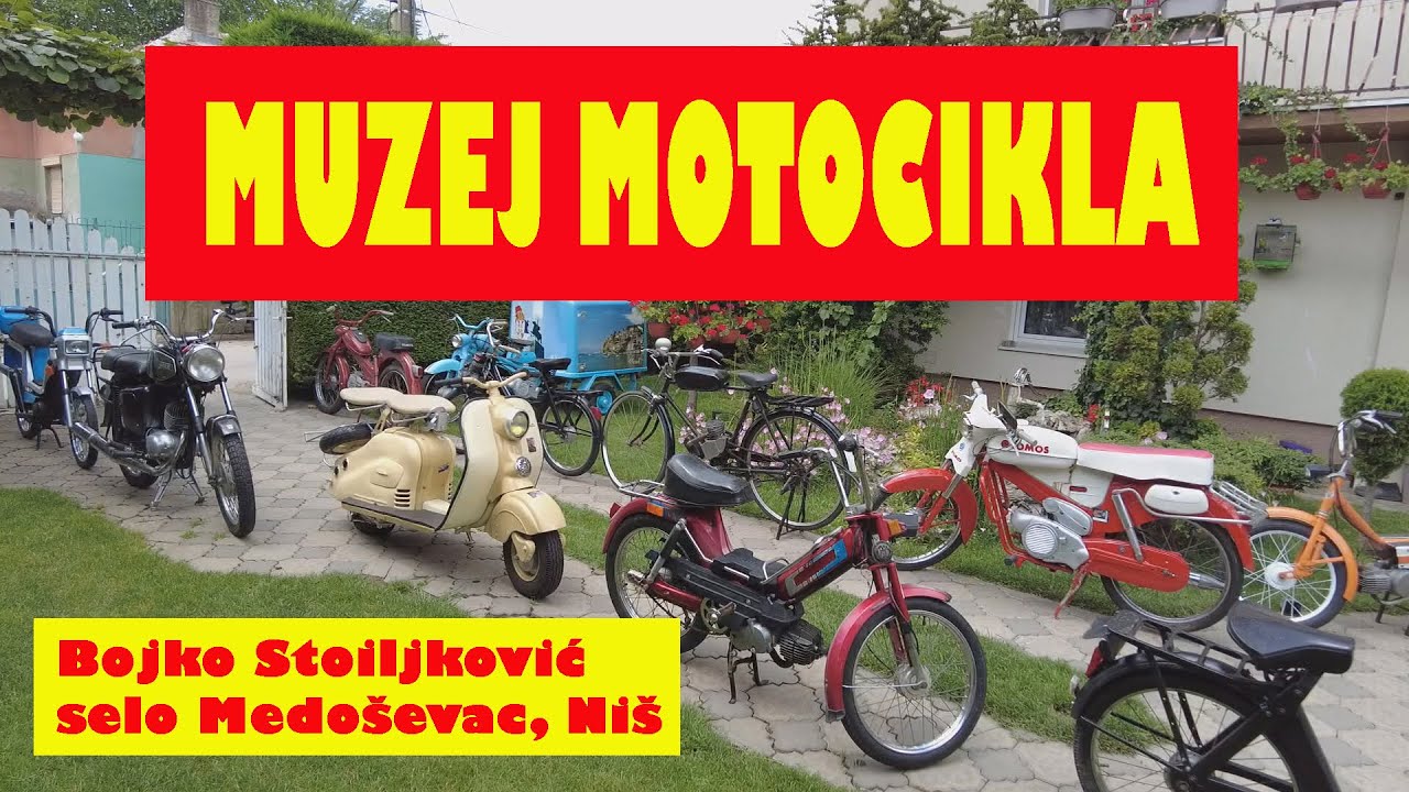 Muzej starih motocikla - čudesni oltajmeri legendarnog Bojka