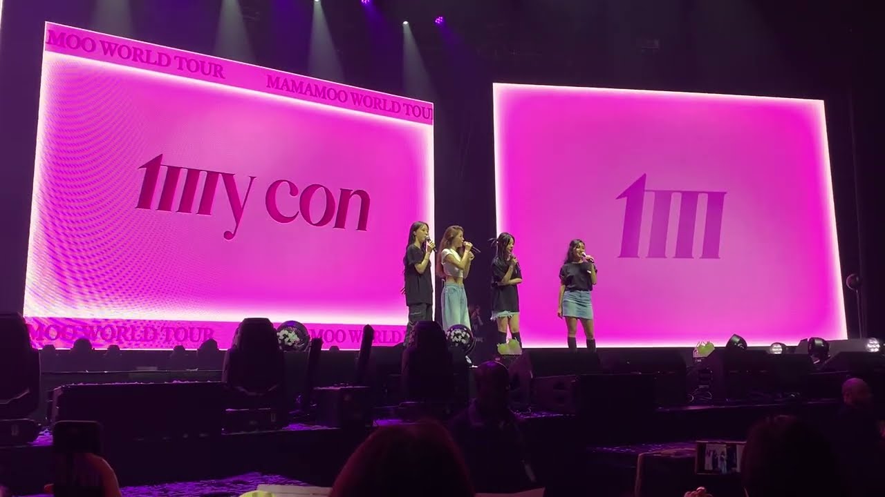 MAMAMOO MYCON USA Tour 2023 VCR Reaction - Atlanta