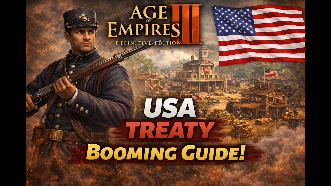 Age of Empires III Treaty USA Booming Guide