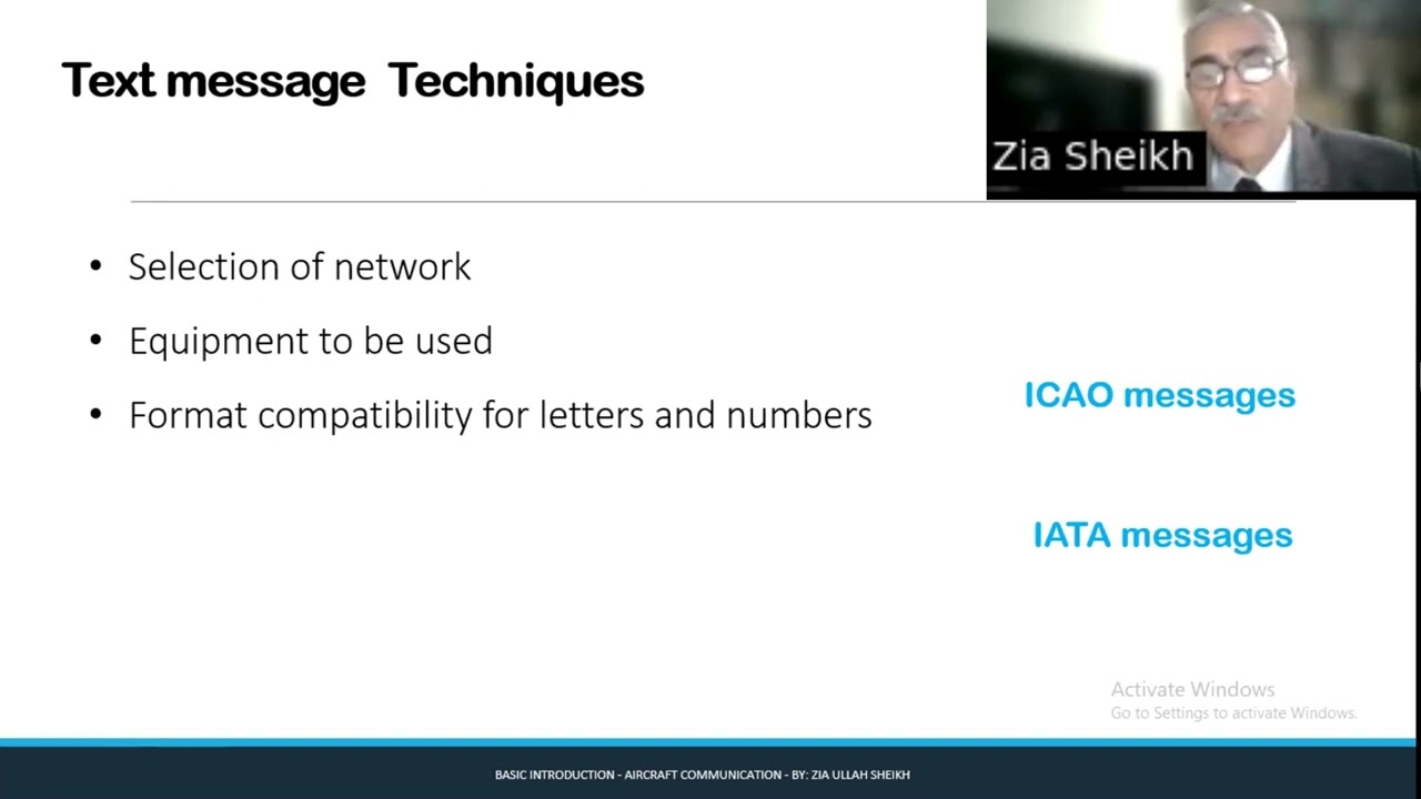 Session No.7 – Radio communication – text messages.