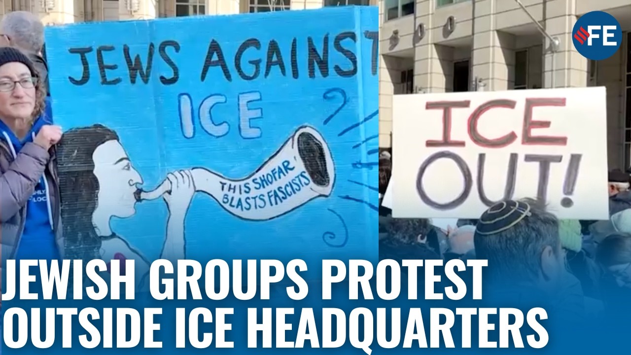 ‘Jews Against ICE’: Protesters Urge Congress to Cut ICE Funding in DC Rally