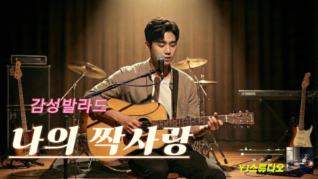 감성 팝 발라드 🎵 나의 짝사랑 🎸One-sided Love kpop 🎧 Emotional Pop Ballad